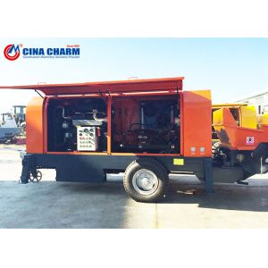 Насос 40m3/H трейлера HBTS40 конкретный цементирует насос бетона нагнетая оборудования