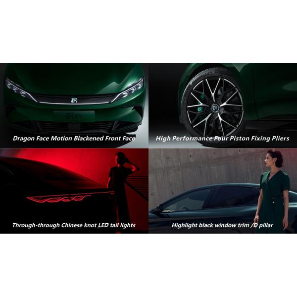 Автомобиль представления ограниченного тиража четырехколесного привода BYD Хана EV 2023 610KM электрический