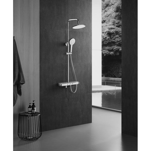 Набор смесителя ливня руки СТРЕЛКИ, латунный термостатический ушат и набор ливня