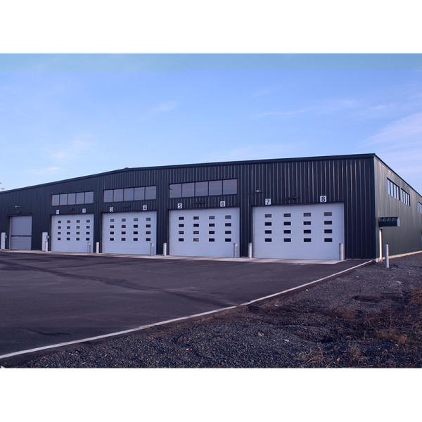 Custom Made Portable Modular Metal Cladding Steel Structure Workshop Building Multifunctional Well Welded Structure