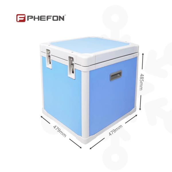 Medicine VIP Panels Cold Chain Transport Cooler Box For Vaccine Blood