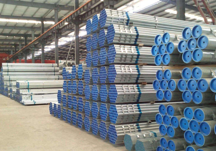ASME Galvanized Steel Pipes STK500 Round Zinc Coating Black Steel Pipes 1m To 12m