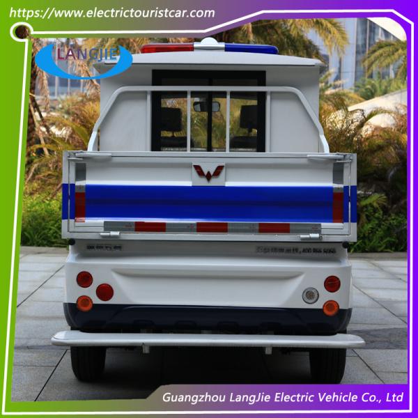 4/5 размеров Электрическ Груза Ван С Кустомизед контейнера коробки груза утюга патрульной машины мест электрических