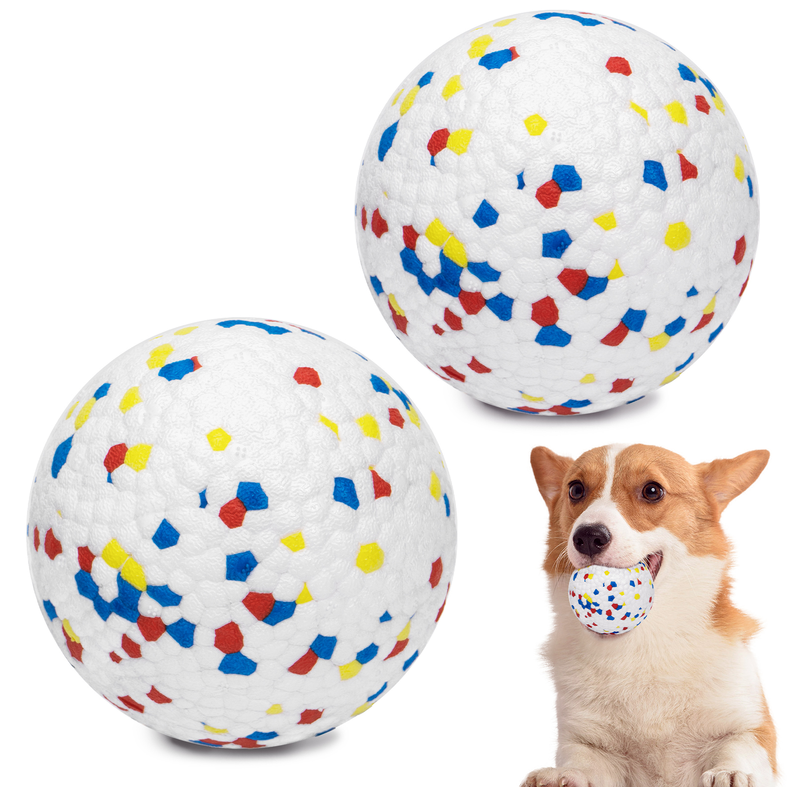 Wholesale PU Nylon Pet Balls for Dogs Chew Toys