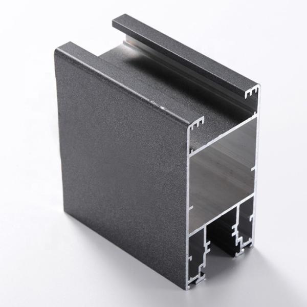 0.4mm H Channel Aluminum Extrusion For Windows Wardrobe Door