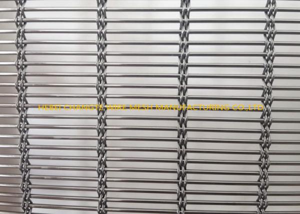 Stainless Steel Crimped 0.4mm Cladding Woven Wire Mesh