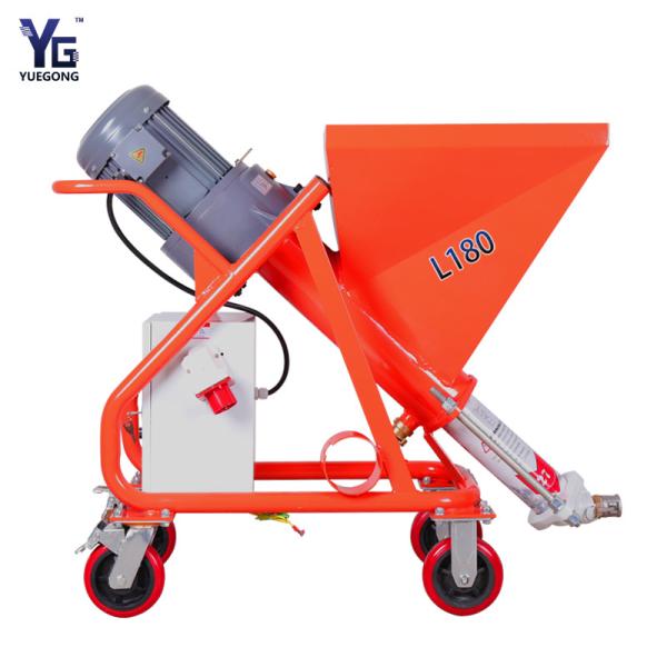Electric 380V Cement Mortar Sprayer Residential Fire Retardant Mortar Spray Machine