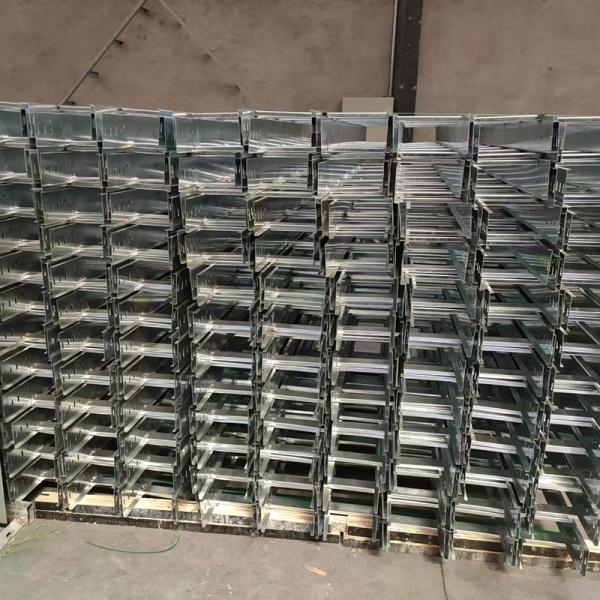 30-500mm Side Rail Hot Dip Galvanized Cable Tray Opciones y accesorios personalizables