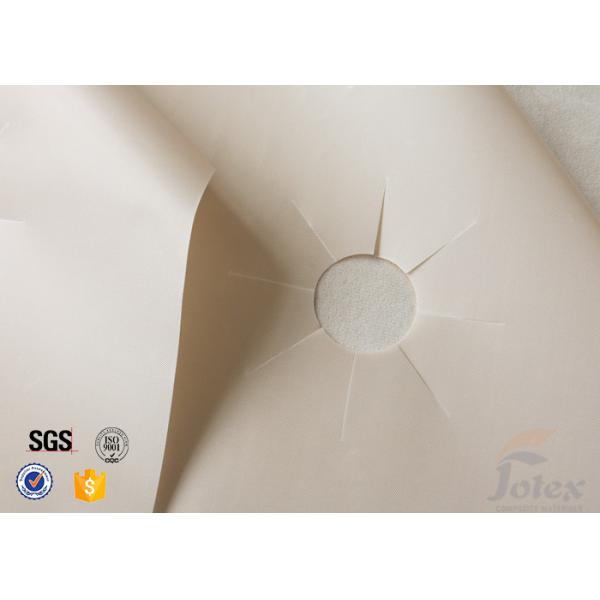 Бежевый покрытый ПТФЭ вкладыш горелки Стоветоп ряда газа ткани стеклоткани