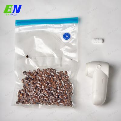 500g Rectangular Customized Vacuum Packaging Bag With Pump