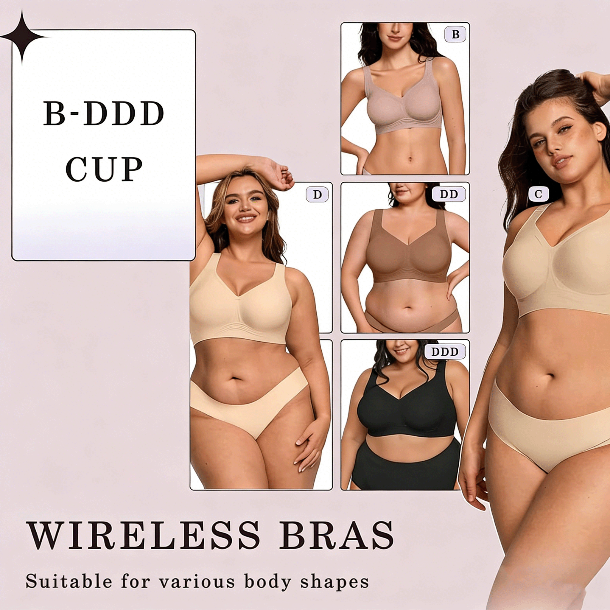Breathable Translucent Seamless Everyday Jelly Push Up Bra For Layering