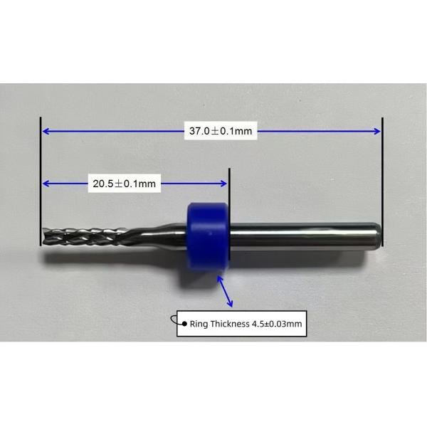 YSVC650 PCB Depaneling Router Blade 37mm Length Straight Spare