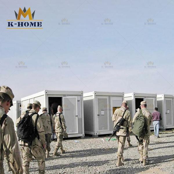 Demountable Sandwich Panel Container House Portable Army Building