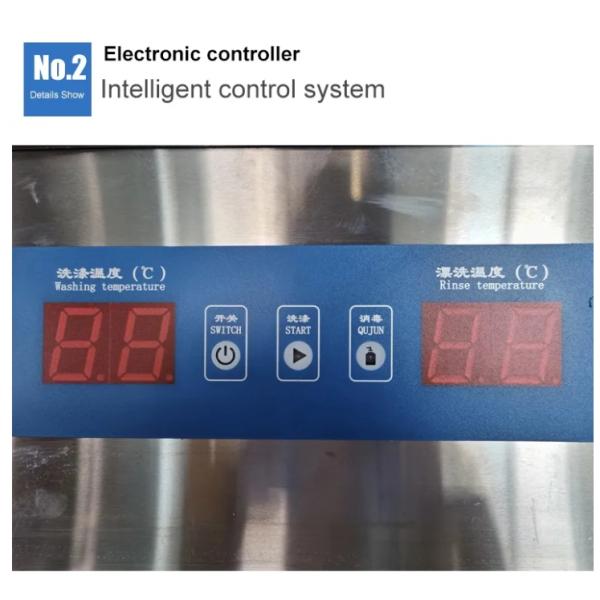 Restaurant Conveyor Belt Dish Machine 380V Commercial Dish Dryer Machine