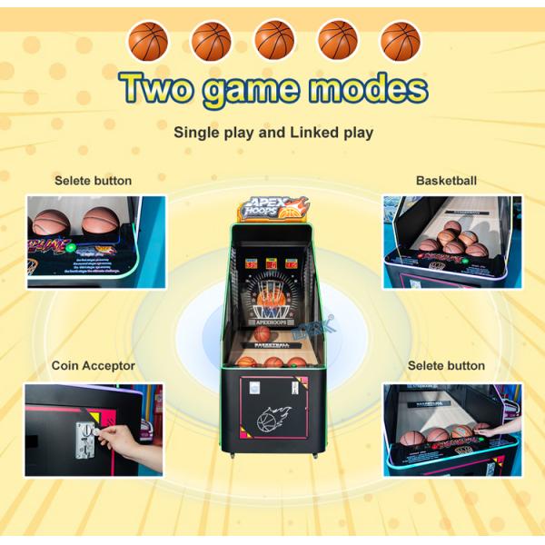 High Quality Good Price Featuring Digitalbasketball Shooting Game Sports Arcade Apex Hoops