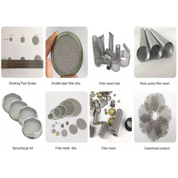 Сетка фильтра нержавеющей стали SUS 304 100Mesh 3mm AISI фильтруя