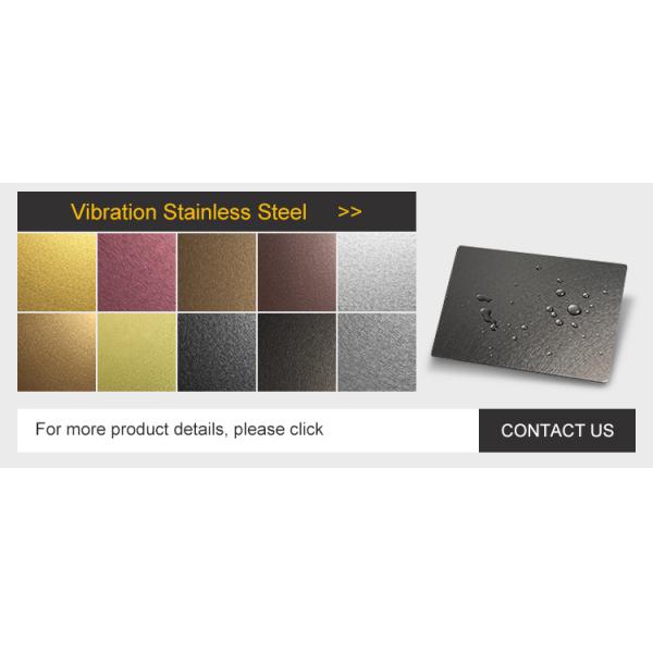 4 лист финиша зеркала покрытия панелей PVD нержавеющей стали дюйма декоративный