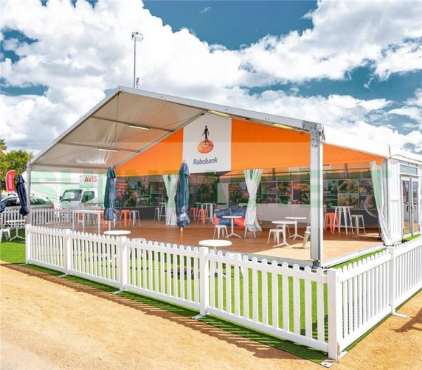 Custom PVC Marquee Party Tent Event Facility Catering Rental Service Stable