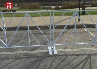 Metal Steel Concert Pedestrian Crowd Control Barrier Removable