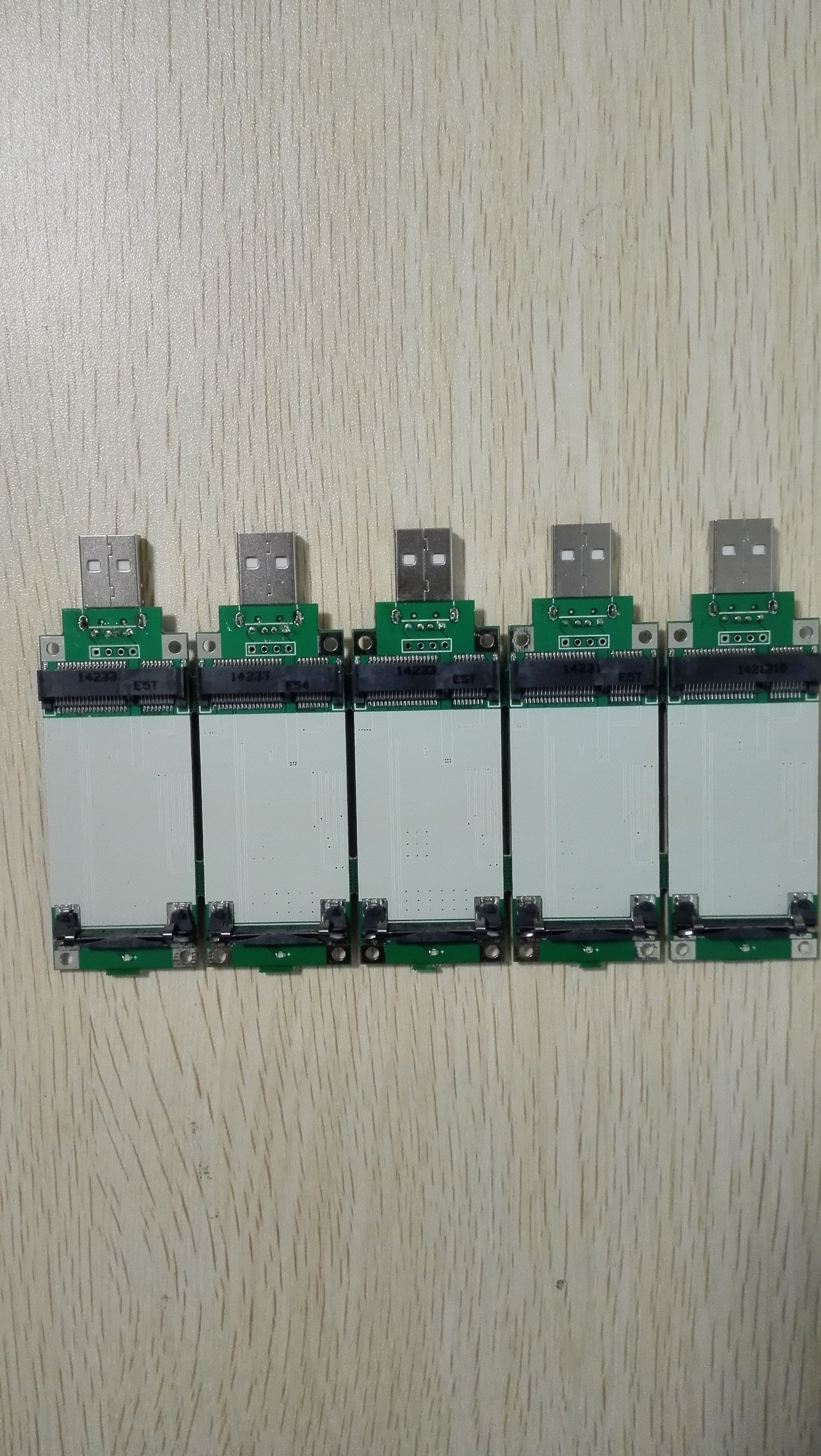 набор развития модуля 3G 4G беспроволочный предназначил USB 2,0 к миниой карточке PCIE