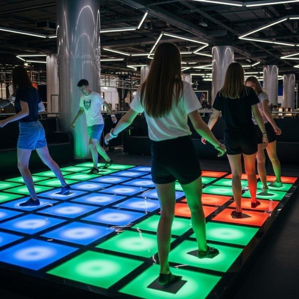 Interactive LED Floor Games - Ultimate Immersive Gaming Experience