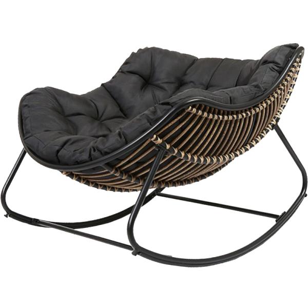 Create a Cozy Oasis with Modern Outdoor Garden Patio Furniture Rattan Rocking Chair