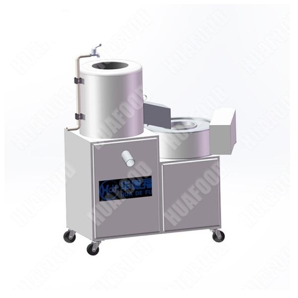 Multi-Function Commercial Industrial Ginger Taro Potato Washing Peeling Slicing Machine