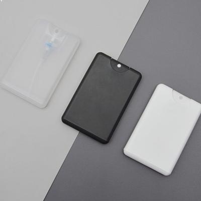 Pocket Plastic Perfume Spray Bottle Mini Credit Card Perfume Bottle Empty Refillable 20ml