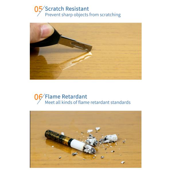 Сверхмягкая пластиковая прозрачная пленка для упаковки прозрачная виниловая упаковка