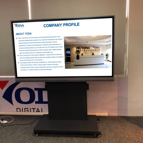 индикаторная панель конференции функции экрана касания 65Inch LCD взаимодействующая Multi