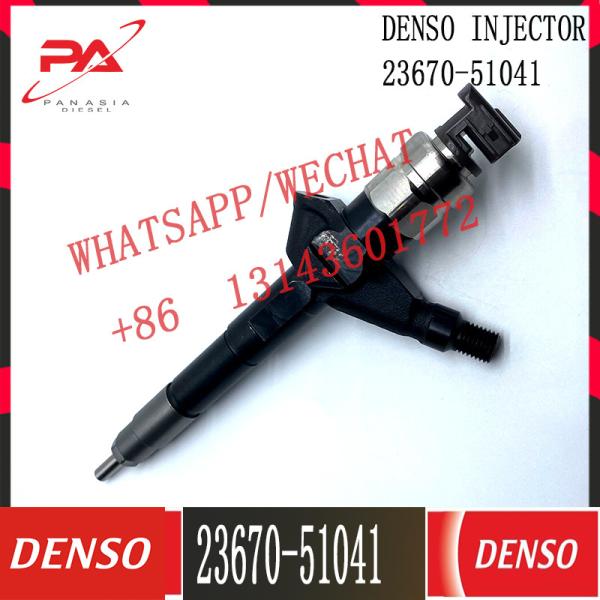 Diesel Land Cruiser 200 Engine Injector 23670-51041 095000-9770 23670-59017 For DENSO Common Rail