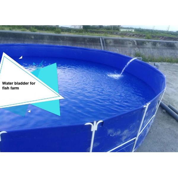 2200Cbm Flange PVC Liner 1860mm Bolted Water Tanks