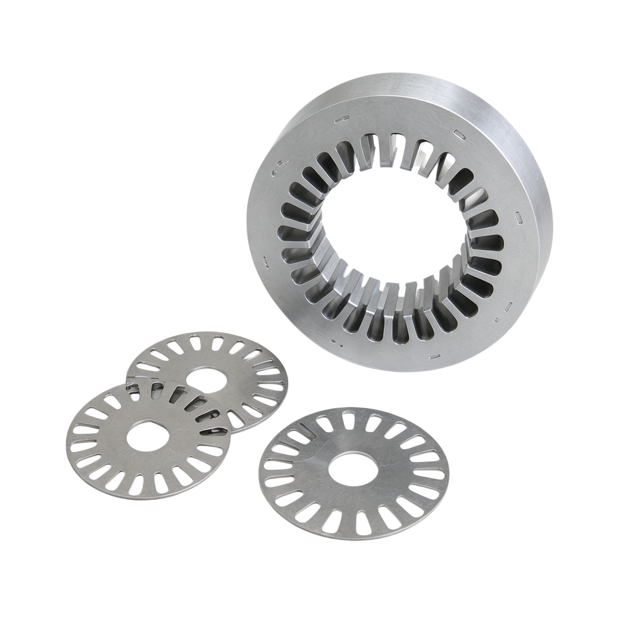 High Precision Silicon Steel Stator Lamination with High Magnetic Permeability and Low Core Loss