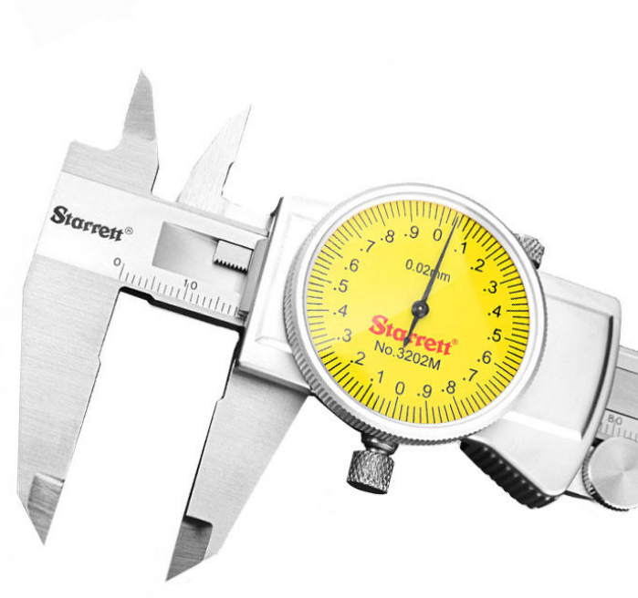 Starrett 0-150/200/300mm Range, 0.01mm 0.02mm Graduation 3201M 3202M Dial Calipers