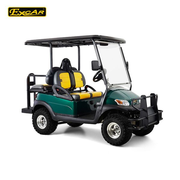48V Lifted Electric Hunting Carts Green