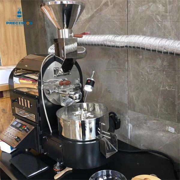 300℃ Adjustable Coffee Roasting Machine With Food Grade Stainless Steel Drum 2kg Roaster