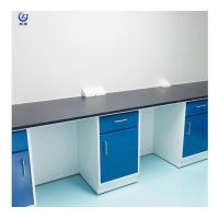 Espaço de poupança de laboratório banco de parede de aço inoxidável estação de trabalho de ilha personalizada