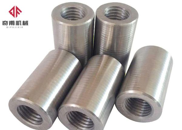 Parallel Threaded Couplers 12-50mm , Threaded Rebar Connectors Hollow Steel
