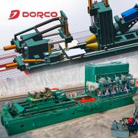Gran rango de procesamiento Configuración horizontal en forma de anillo Máquina de rodadura de refrigeración por agua Botón de parada de emergencia