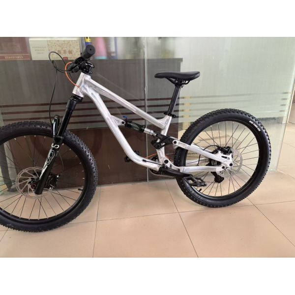 24er Boost Junior Full Suspension Bike Frame XC/Trail 115mm travel Kids Bicycle