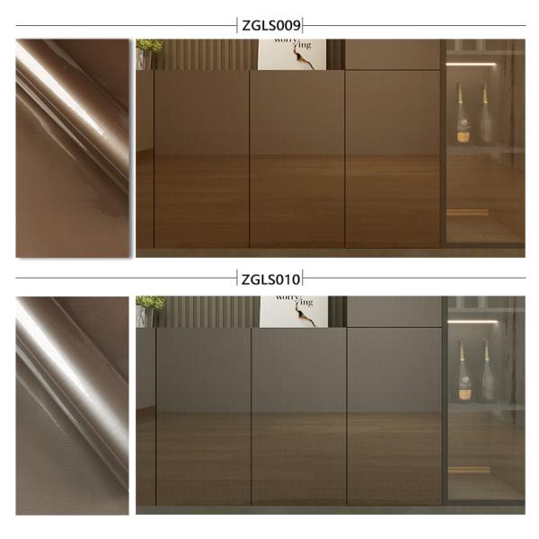 Film laminé en contreplaqué en PVC à haute brillance pour l'administration et l'étanchéité aux moisissures