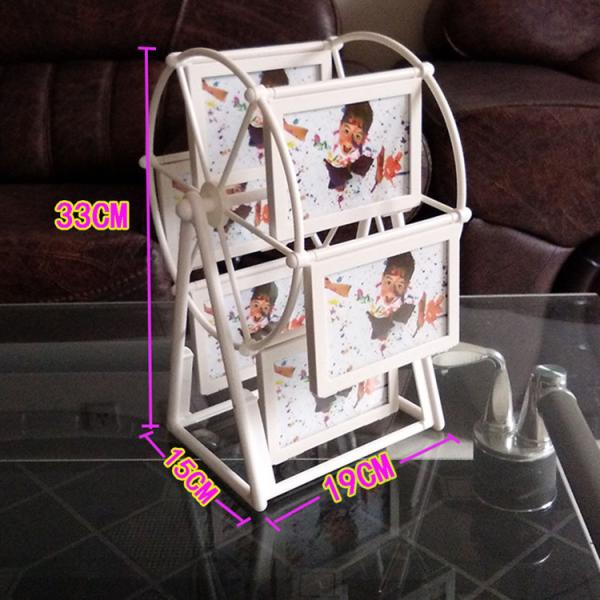 5 Inch Baby Birth Souvenirs Plastic Ferris Wheel Photo Frame For Fujifilm Instax Mini Film
