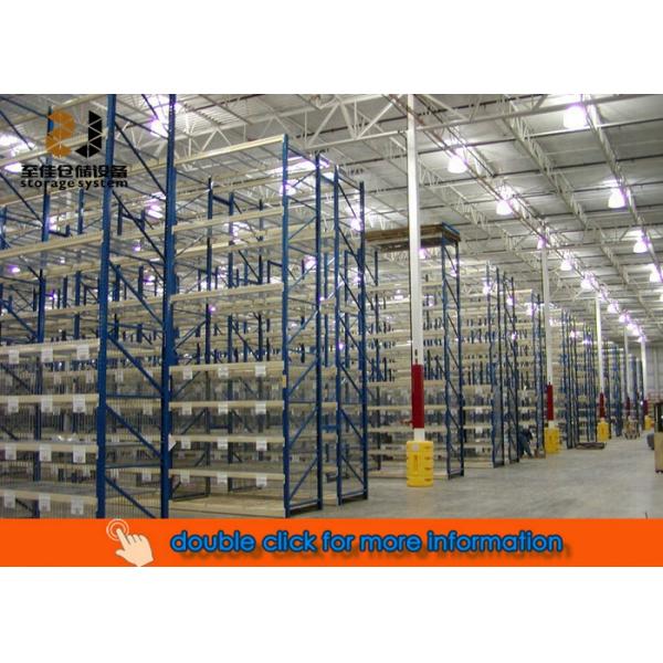 Estante de almacenamiento de acero laminado en frío de uso medio Estantes de paletas de almacén de varios niveles