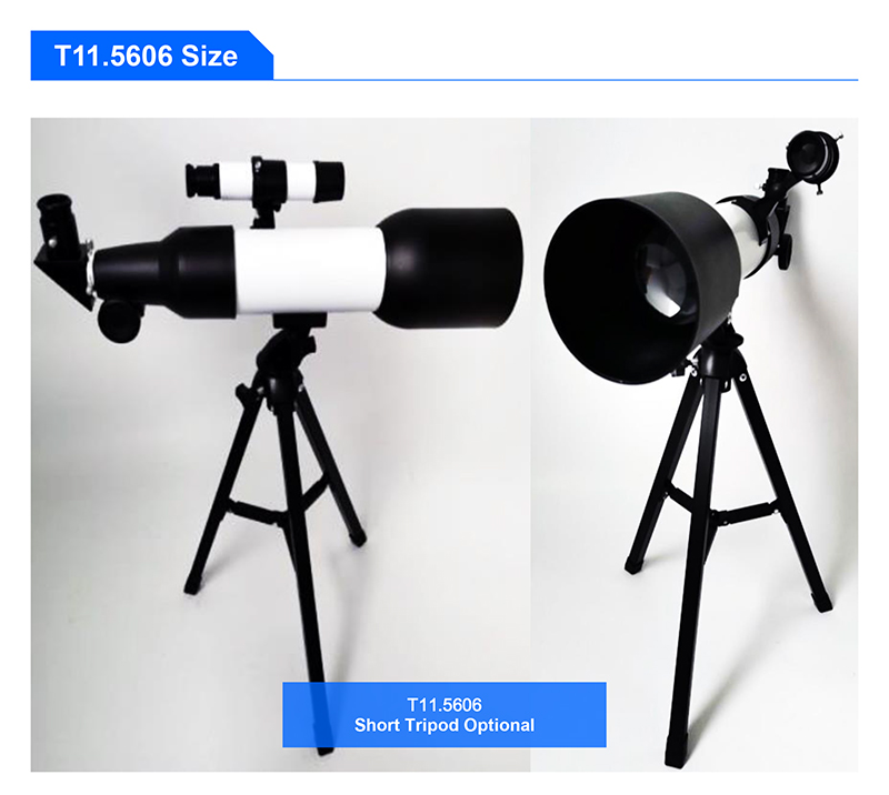 Телескоп D60 фокусного расстояния 360mm астрономический рефрагируя