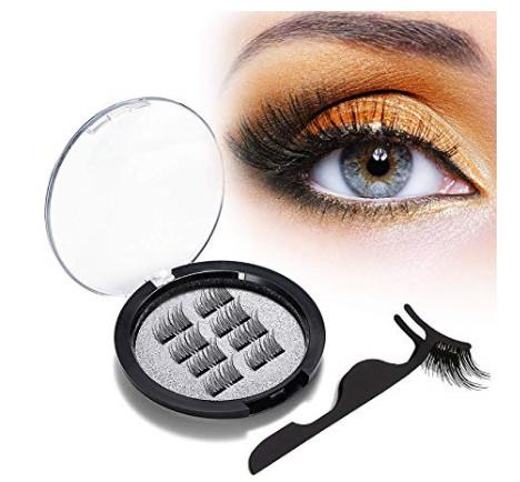 Dual Ultra Thin Magnetic Fake Lashes 0.2mm Light Weight Easy Application