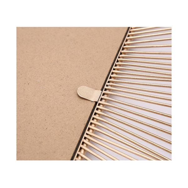 Home Concavo Convex Square Metal Wall Art Mirror