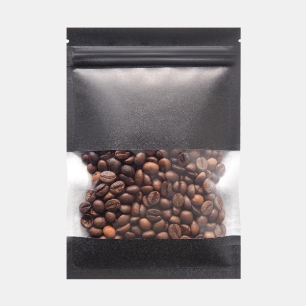 Black White Small k Packaging Bag Snack Nuts Beans Brown Kraft Paper