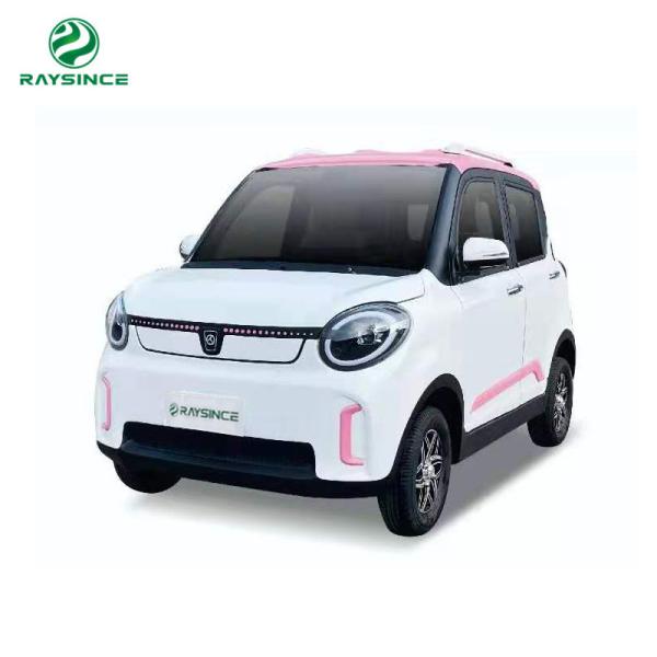 3 kw motor electric car Chinese  cheap price mini car 4 wheels 4 doors  electric vehicle with LED light