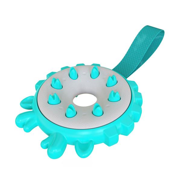 Pet Toy Pet Dog Teeth Grinding Toy Ring Dog Toothbrush Dog Chew Toy