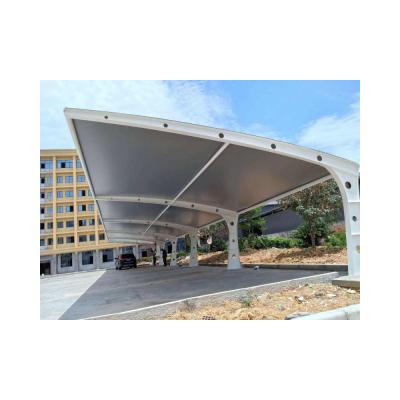 Estrutura de membrana de resistência Parâmetros solares para telhados de tecido e galpões de estacionamento personalizados